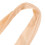 Braune Stoff-Kronleuchterkettenabdeckung (4er-Pack) 3