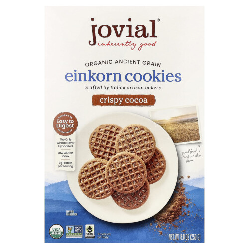 Jovial, Οργανική Εϊνκορν Κούκλες, Κρισπύ Κρεμλί, 8,8 oz (250 g)