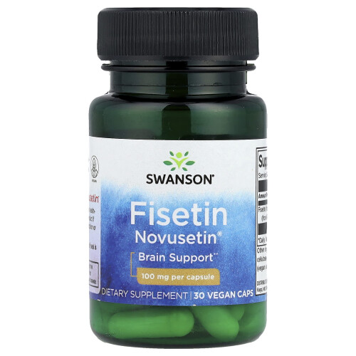Swanson, Φισετίνη Novusetin, 100 mg, 30 Βοτάνια Caps