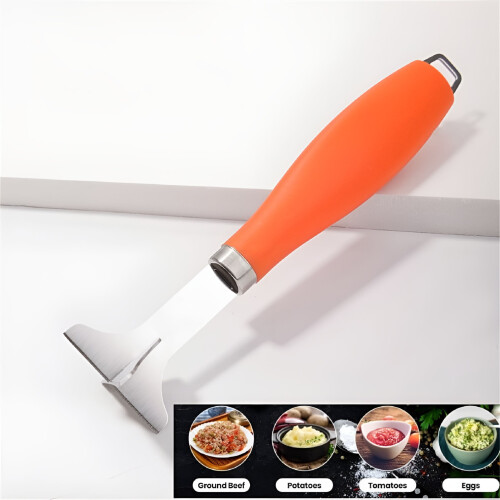 Κόφτης κρέατος από ανοξείδωτο ατσάλι ACDANC Kitchen Essential, ιδανικός για κιμά 2