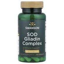 Swanson, SOD Gliadin komplex, 300 mg, 60 kapszula