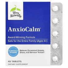Terry Naturally, AnxioCalm, 45 Tabletter