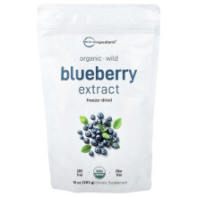 Micro Ingredients, Organic Blueberry Extract, Freeze-Dried , 10 oz (283 g)