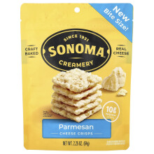 Sonoma Creamery, Parmezaan Crisps, Parmezaan, 2,25 oz (64 g)