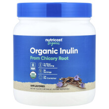 Nutricost, Inulin Organico in Polvere, Senza Sapore, 16.2 oz (454 g)