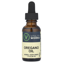 Vitality Works, Óleo de Oregano, 1 fl oz (30 ml)
