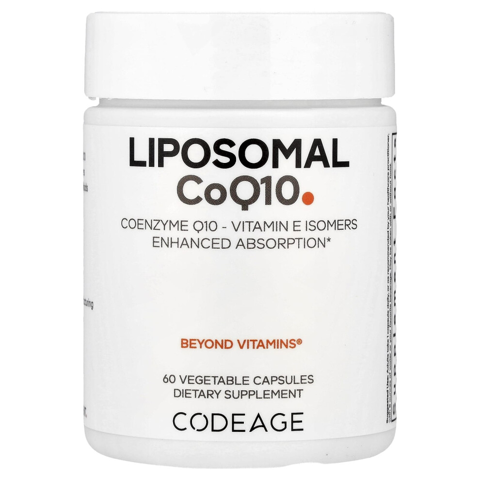Codeage , Liposomal Coq10, 60 Vegetable Capsules