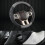 Capa de volante JINYUN para RAM 1500, 2500 e 3500, compatível com Dodge RAM de 15,5 a 16 polegadas - Preto + Cinza 4