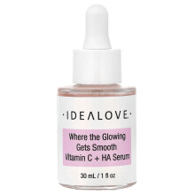Idealove, Gdzie Światło Staje się Gładkie, Serum witaminy C + HA, 1 fl oz (30 ml)