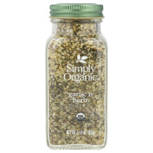 Simply Organic, A gyömbér és a fűszerek, 3,10 oz (88 g)