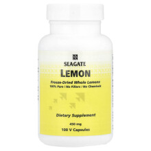 Seagate, Lemon, 450 mg, 100 V Capsules