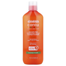 Cantu, Shea Butter Sulfatiton Hoidontuote, Luonnolliset Kierteet, Kierteet & Aallokon, 13,5 fl oz (400 ml)