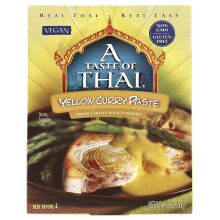 A Taste Of Thai, Massa de Curry Amarela, 1.75 oz (50 g)