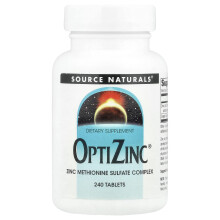 Source Naturals, OptiZinc, 240 Tablets