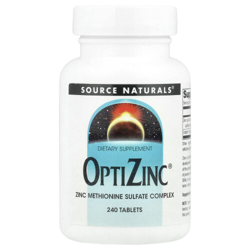 Source Naturals, OptiZinc, 240 Tablets