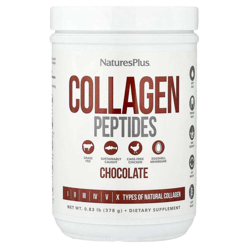 Naturesplus , Collagen Peptides, Chocolate, 0.83 Lb (378 G)