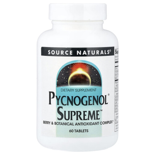 Source Naturals, Pycnogenol Supreme 60 tabletek