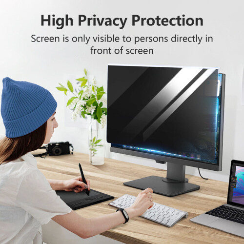 Protetor de tela Hxber Buzhi, filtro universal tipo moldura para laptops e computadores de 12,5 a 32 polegadas. 2