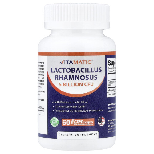 Vitamatic, Lactobacillus Rhamnosus, 60 DRcaps Hypromelose Comprimidos