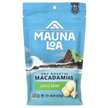 Mauna Loa, Szárított Fűszeres Makadámia, Maui Csemege Paprika & Fokhagyma, 4 oz (113 g)