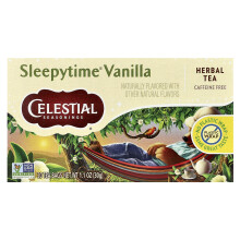 Celestial Seasonings, Kruiden Thee, SleepytimeÆ Vanille, Koffievrij, 20 Theezakjes, 1,1 oz (30 g)