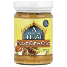 A Taste Of Thai, Salsa di Satay di Arachidi,  7 fl oz (207 ml)
