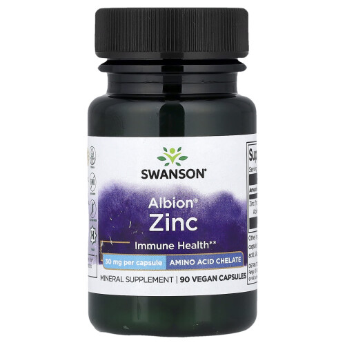 Albion Zinc, 30mg - 90 caps