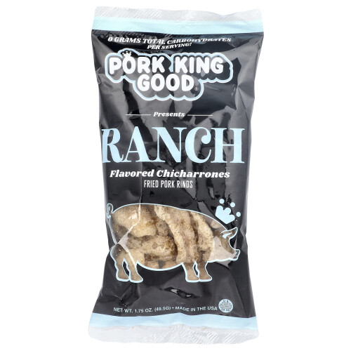 Chicharrones de Sabor da Pork King Good, Ranch, 1.75 oz (49.5 g)