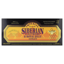 Imperial Elixir, Siberische Eleutherococcus & Koningsambre-extract, Alcoholvrij, 4.000 mg, 10 Flessen, 0,34 fl oz (10 ml) per Fles