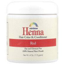 Rainbow Research, Henna, Hair Color and Conditioner, Red, 4 oz (113 g)