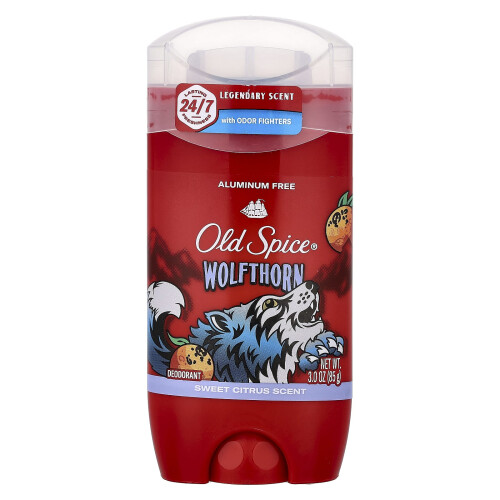 Old Spice Old Spice, Αρωματισμός, Λύκοςθορν, 3 oz (85 g)