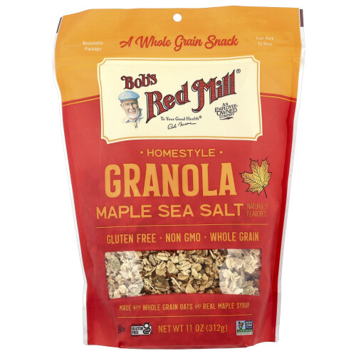 Bob's Red Mill, Granola Caseira, Sal de Maple, 11 oz (312 g)