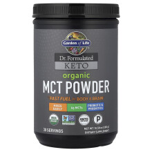 Garden of Life, Dr. Formuleret Keto, Økologisk MCT Powder, 10.58 oz (300 g)