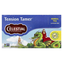 Celestial Seasonings, Chá Herbal, Tension Tamer, Sem Caféina, 20 Sacos de Chá, 1.5 oz (43 g)
