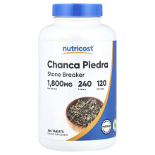Nutricost, Chanca Piedra, 1.800 mg, 240 Tabletten (900 mg pro Tablette)