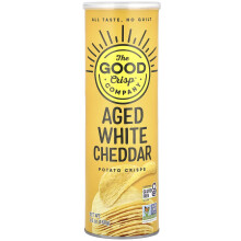The Good Crisp Company, Patatine Croccanti, Cheddar Bianco Invecchiato, 5,6 oz (160 g)