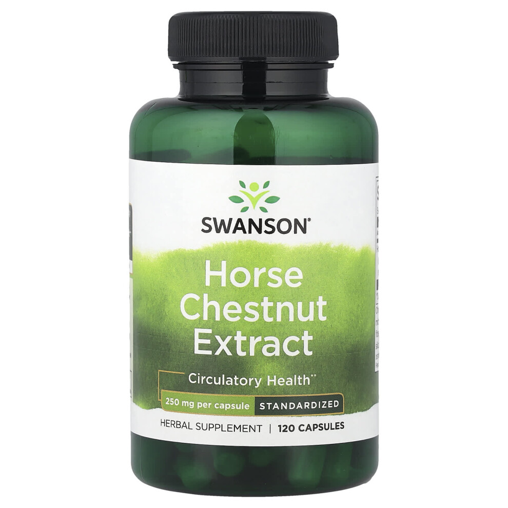 Swanson , Horse Chestnut Extract, 250 Mg, 120 Capsules