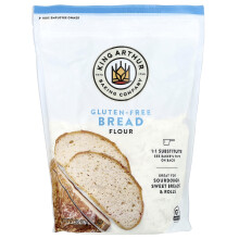 King Arthur Baking Company, Gluteeniton leivänjauhe, 2 lbs (907 g)