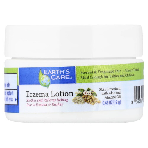 Earth's Care, Λοτιόν με Αλόη & Αμυγδαλόλαιμο, 0.42 oz (12 g)