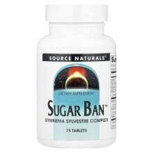 Source Naturals, Zucker-Verbot, 75 Tabletten
