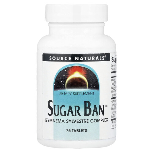 Source Naturals, Zucker-Verbot, 75 Tabletten