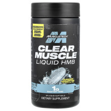 Clear Muscle MuscleTech, Acid HMB Liber, 84 Gelule Lichide