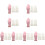 8Pcs Flexible Manicure Hand Model Silicone Fake Hand for Training Use 3