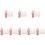 8Pcs Flexible Manicure Hand Model Silicone Fake Hand for Training Use 5