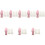 8Pcs Flexible Manicure Hand Model Silicone Fake Hand for Training Use 6