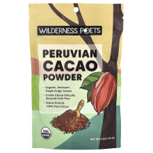 Wilderness Poets, Polvere di Cacao Peruviano Organico, 6 oz (170 g)