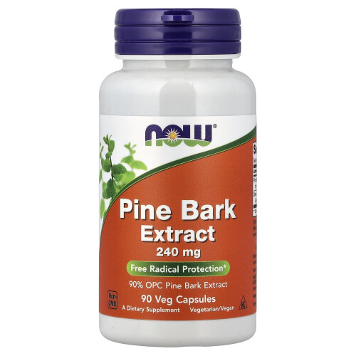 NOW Foods Pine Bark Extract, 240mg - 90 vcaps