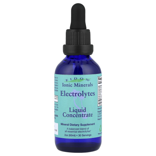 Electrolitos de Eidon Ionic Minerals, Concentrado Líquido, 2 oz (60 ml)