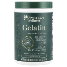 Great Lakes Wellness, Gelatină de Burtă Culinară, Neîmbătută, 16 oz (454 g)