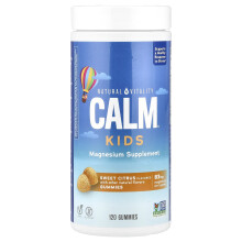 Natural Vitality, CALM, Barn Gummies, Söt Citrus, 120 Gummies